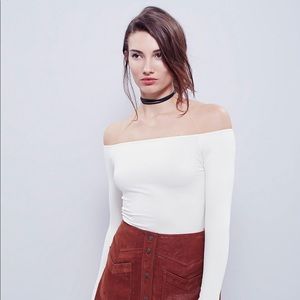Free People Off-The-Shoulder Top